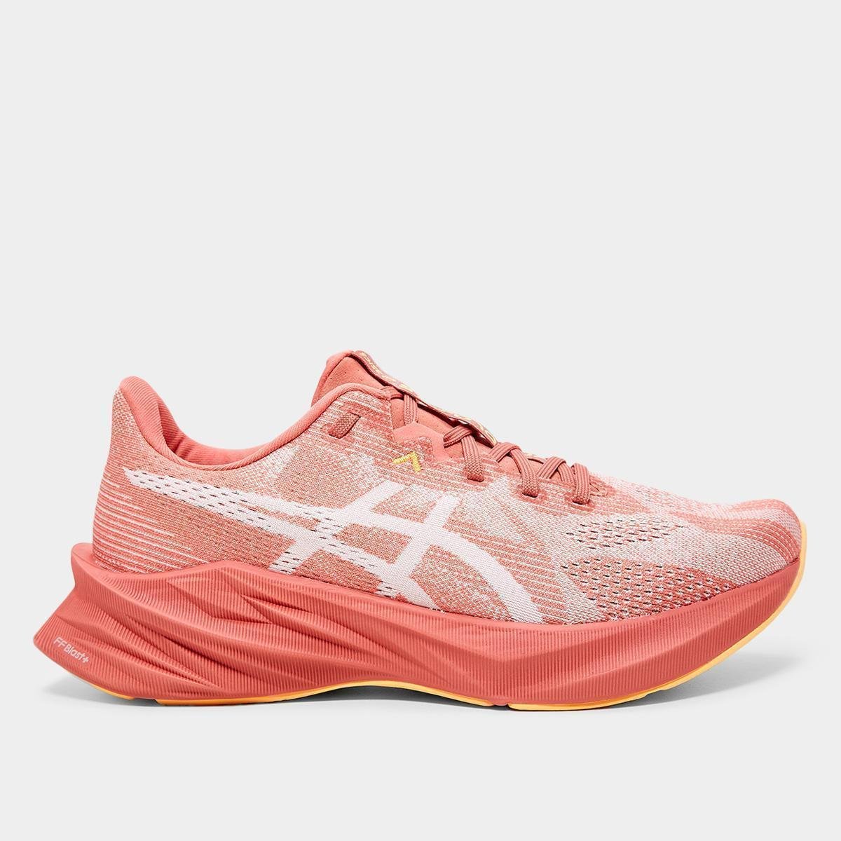 Miniatura Tênis Asics Dynablast 5 Feminino Rosa+Marrom - 34