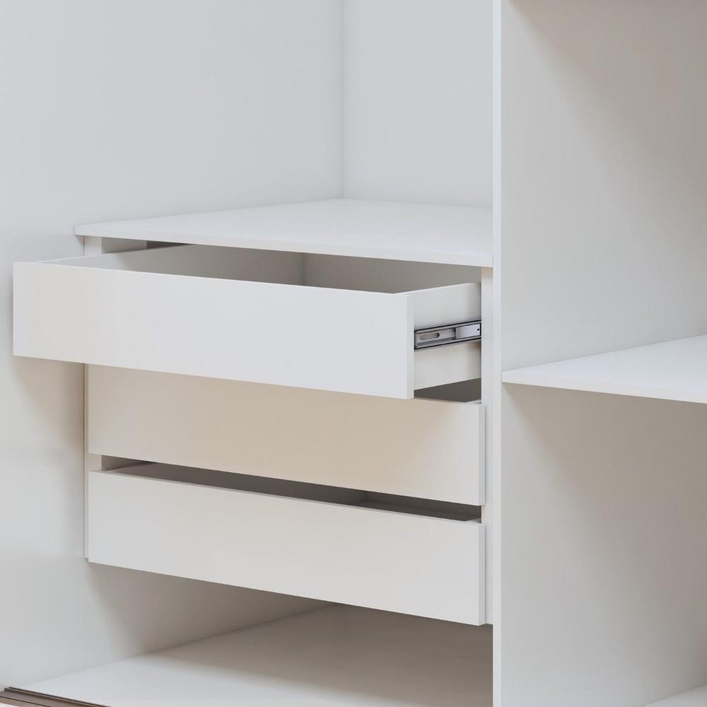 Guarda-roupa 2 Portas 100% Mdf Monte Rei Branco