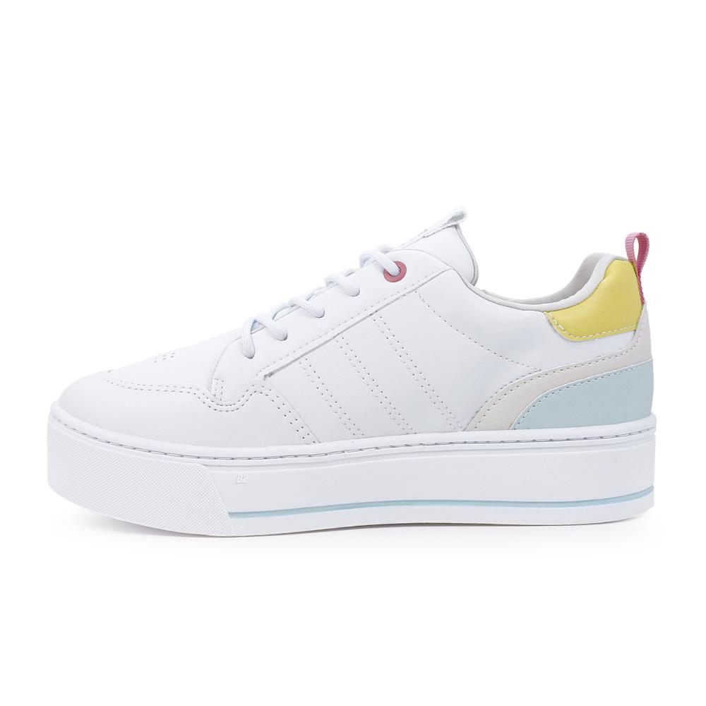 Miniatura Tênis Ramarim Casual Caixa Alta Branco / Amarelo - 38