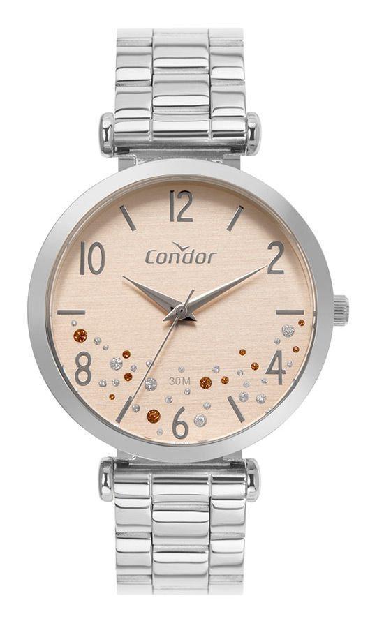 Miniatura Relógio Condor Feminino Elegante Prata - Co2036Mvr/4K