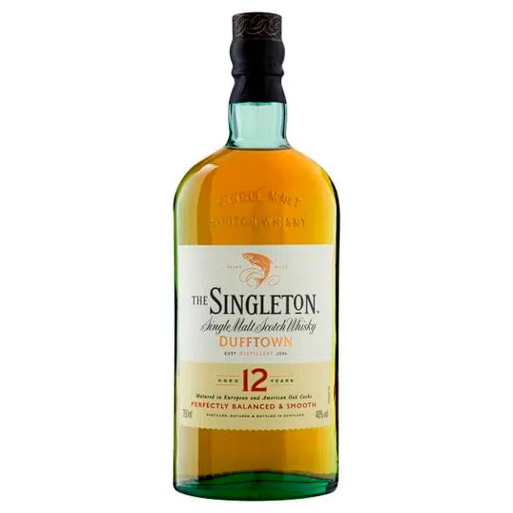 Miniatura Whisky Escocês Single Malt Dufftown 750ml Caixa com 12 Unidades The Singleton