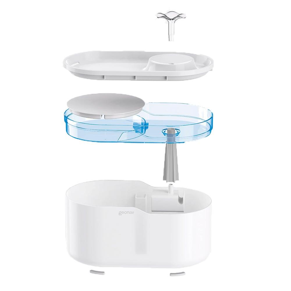 Miniatura Bebedouro Inteligente Geonav Wi-fi para Cães e Gatos - Tam. Único