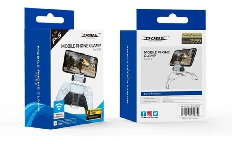 Suporte De Celular Conecte Controle Ps5 Dualsense Ajustável