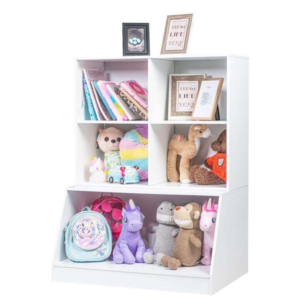 Miniatura Organizador De Brinquedo Infantil Ariana 100% Mdf