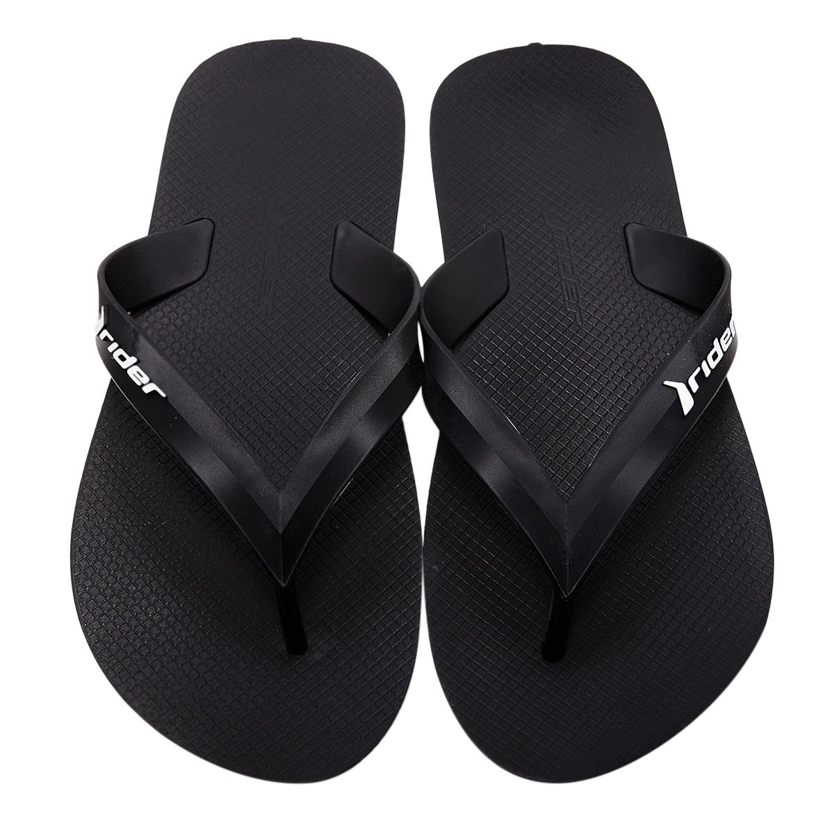 Miniatura Chinelo Rider Light Masculino Preto+Branco - 37/38
