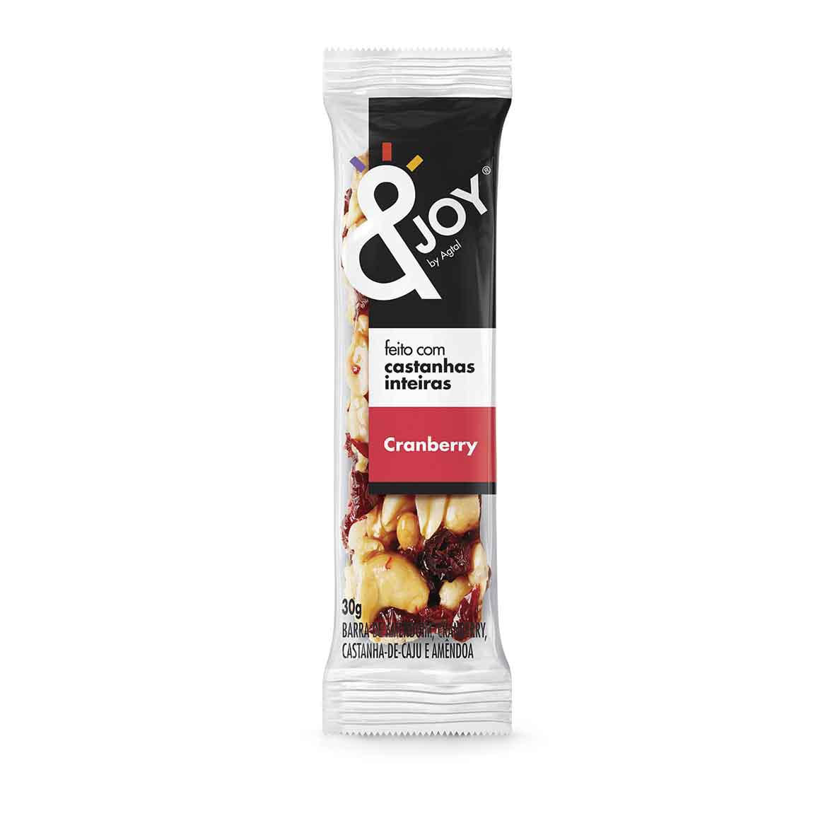 Miniatura Barra &Joy Nuts Cramberry 30G Display Com 12 X 30G Kit - Barra &Joy Nuts Cramberry 30g. - 12