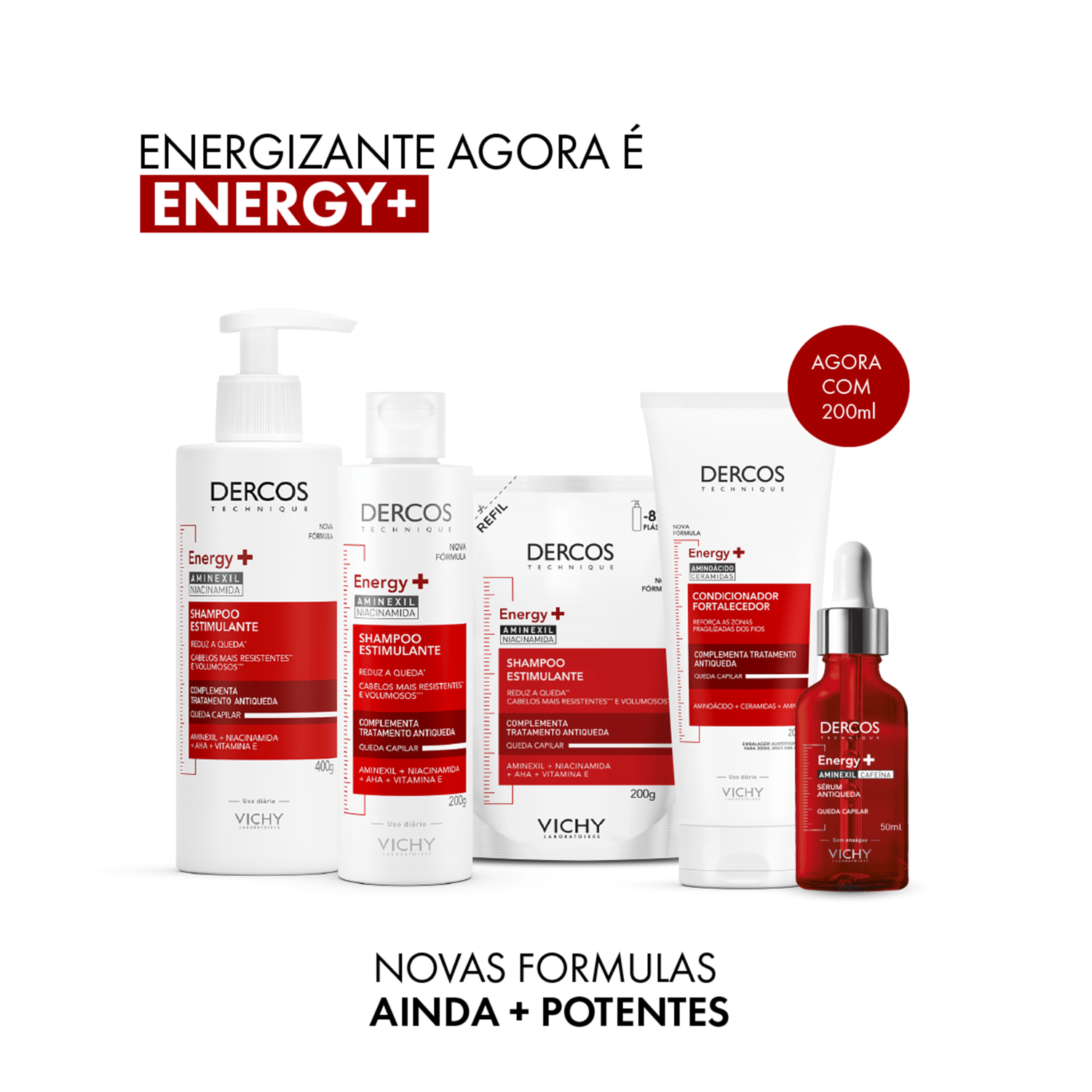 Miniatura Vichy Dercos Energy+ - Shampoo Estimulante 400g