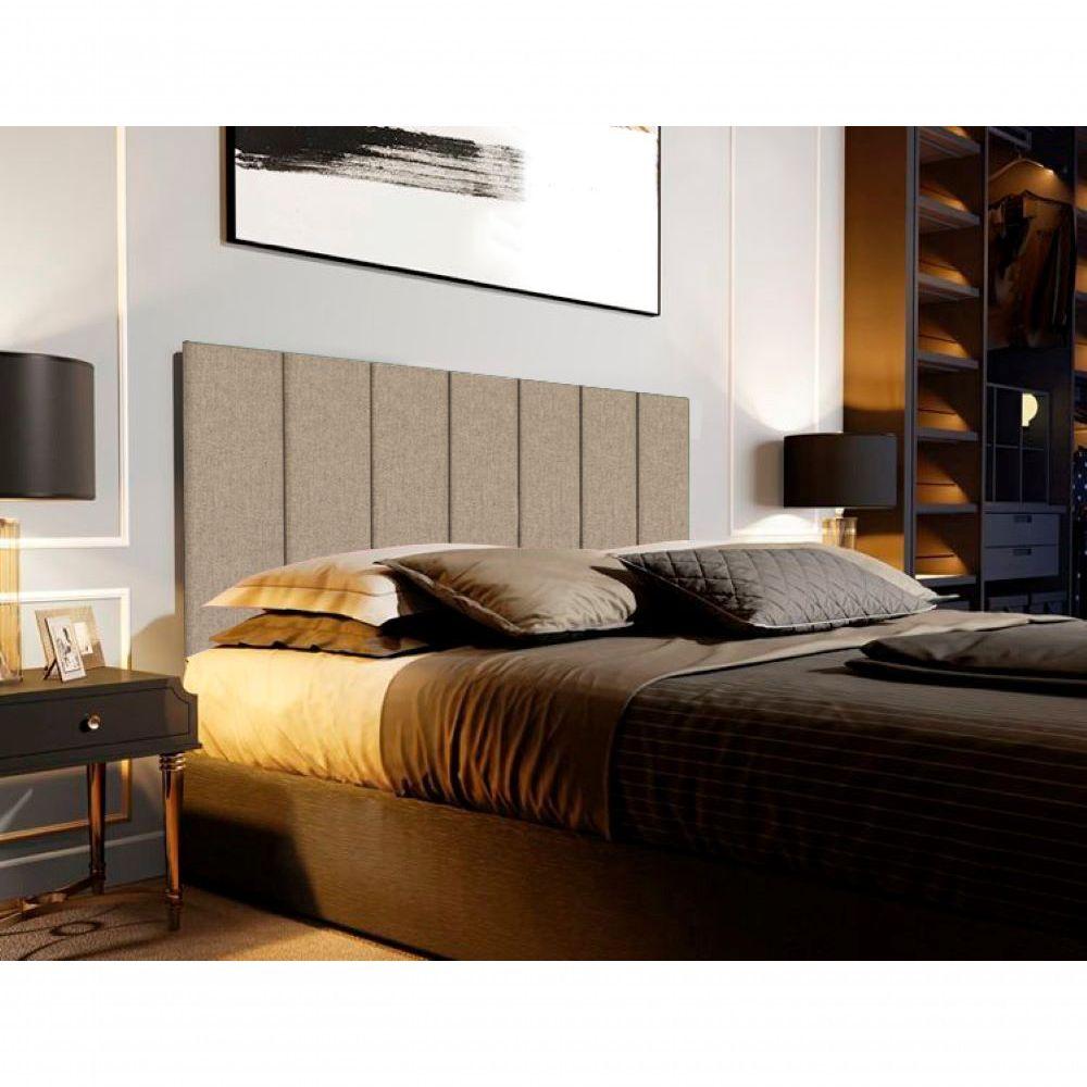 Miniatura Painel De Cabeceira Dobrável Queen Suspensa Areia 1.60 - 001 Lm Moveis