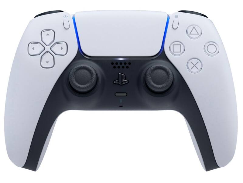 Miniatura PlayStation 5 Edição Digital 825GB 1 Controle Branco Sony com 2 Jogos