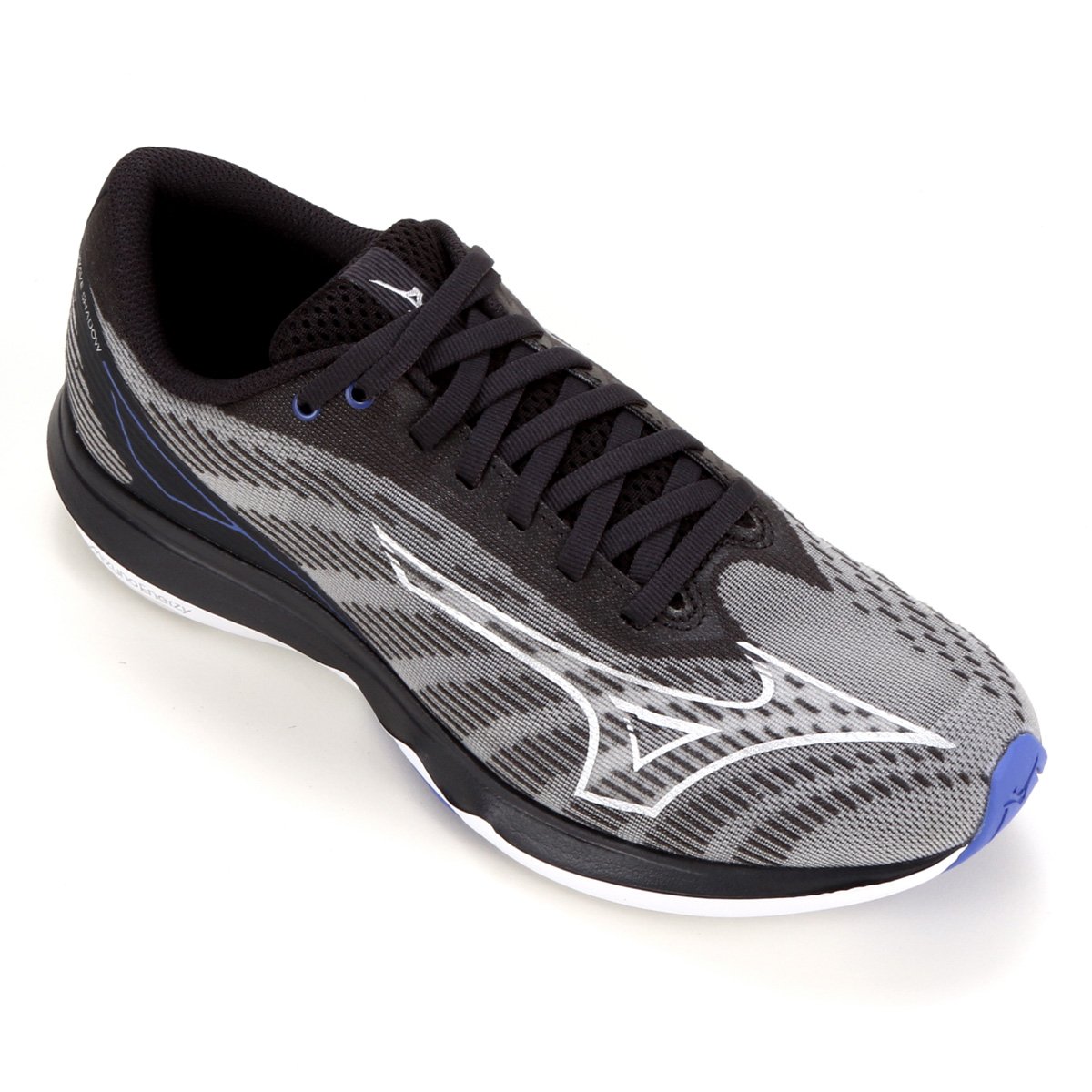 Miniatura Tênis Mizuno Wave Shadow 5 Chumbo - 34
