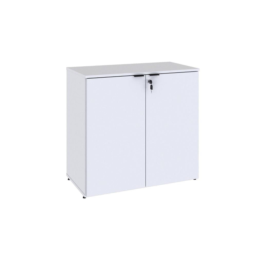 Miniatura Armário Baixo com 2 Portas 75ccm x 80cm x 42cm Branco
