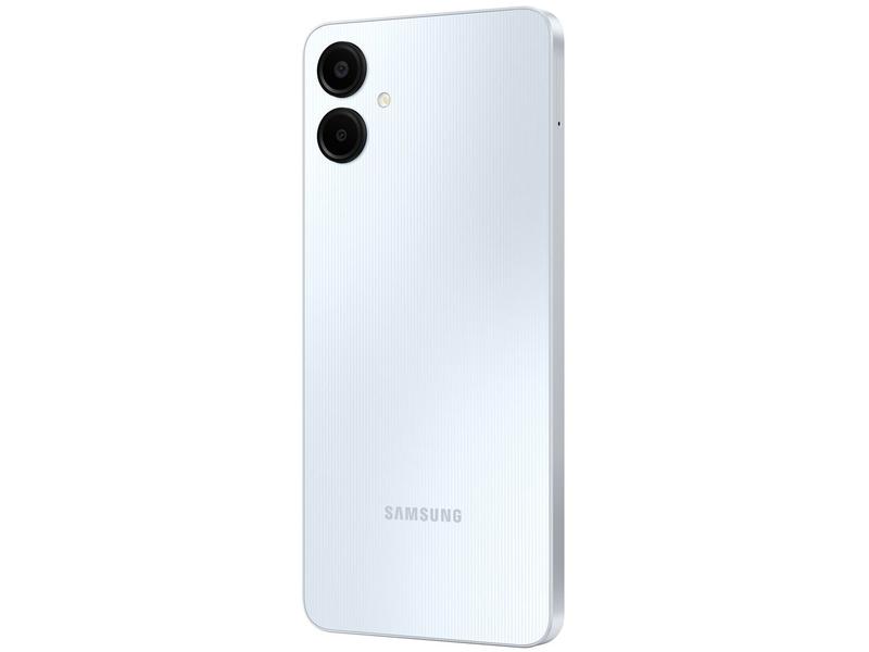 Smartphone Samsung Galaxy A06 128GB 4GB RAM Branco 6,7" Câm. Dupla + Selfie 8MP