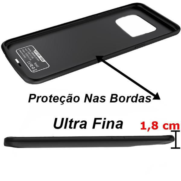 Capa Case Para Galaxy Note 9 Com Recarregável Extra 5.000