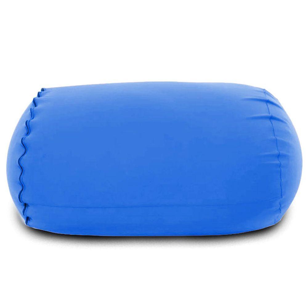 Miniatura Puff Rollo Cor Azul Royal - Sensorial, Versátil