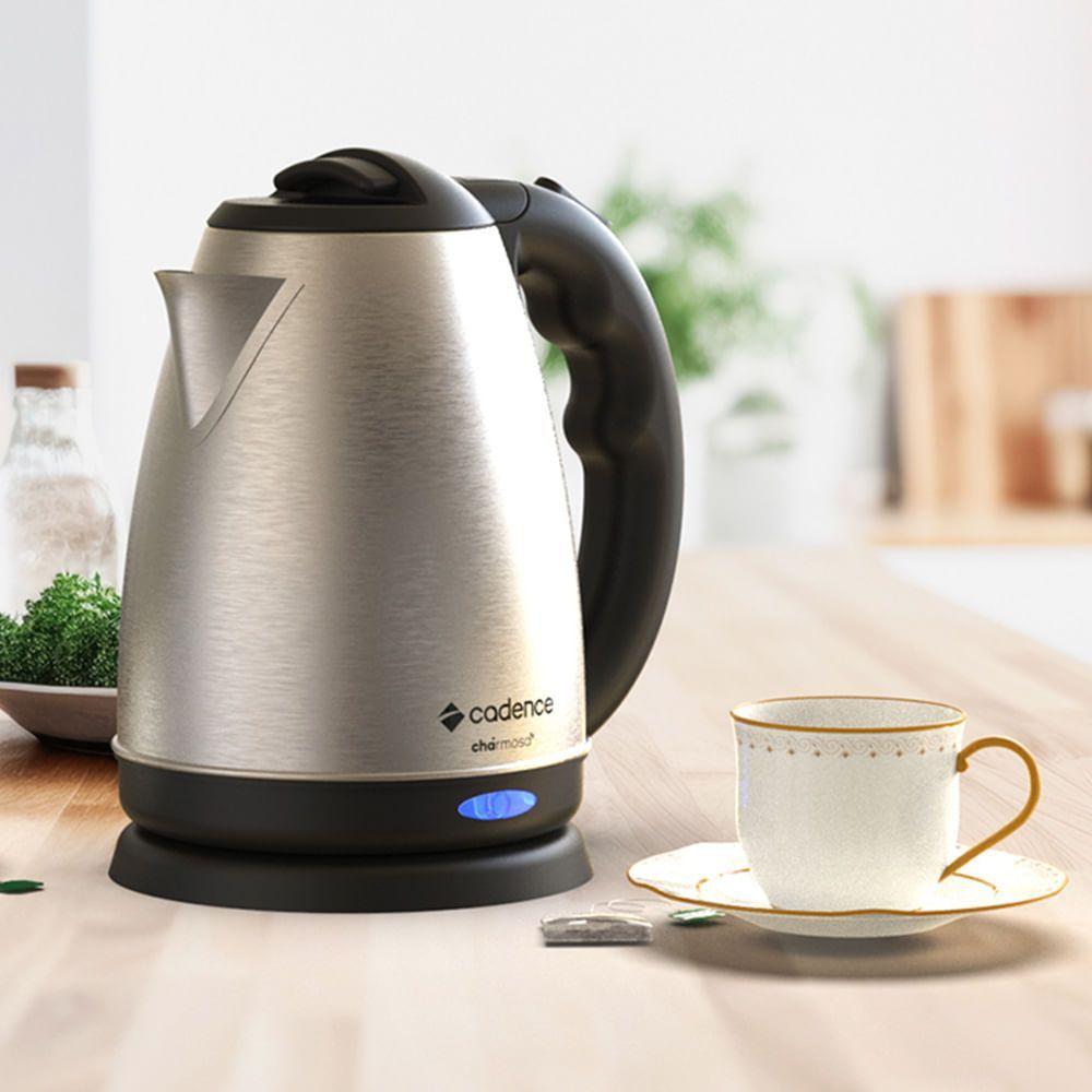 Miniatura Chaleira Elétrica Cadence Inox Super 1,8L 220V