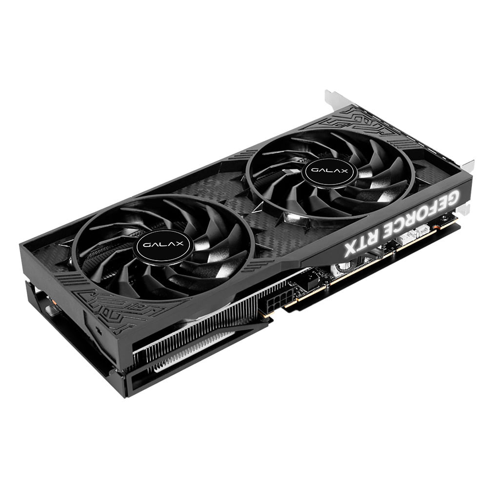 Miniatura Placa de Vídeo Galax GeForce RTX 4060 TI 1-Click OC 8GB GDDR6 128 bits - 46ISL8MD8COC Preto