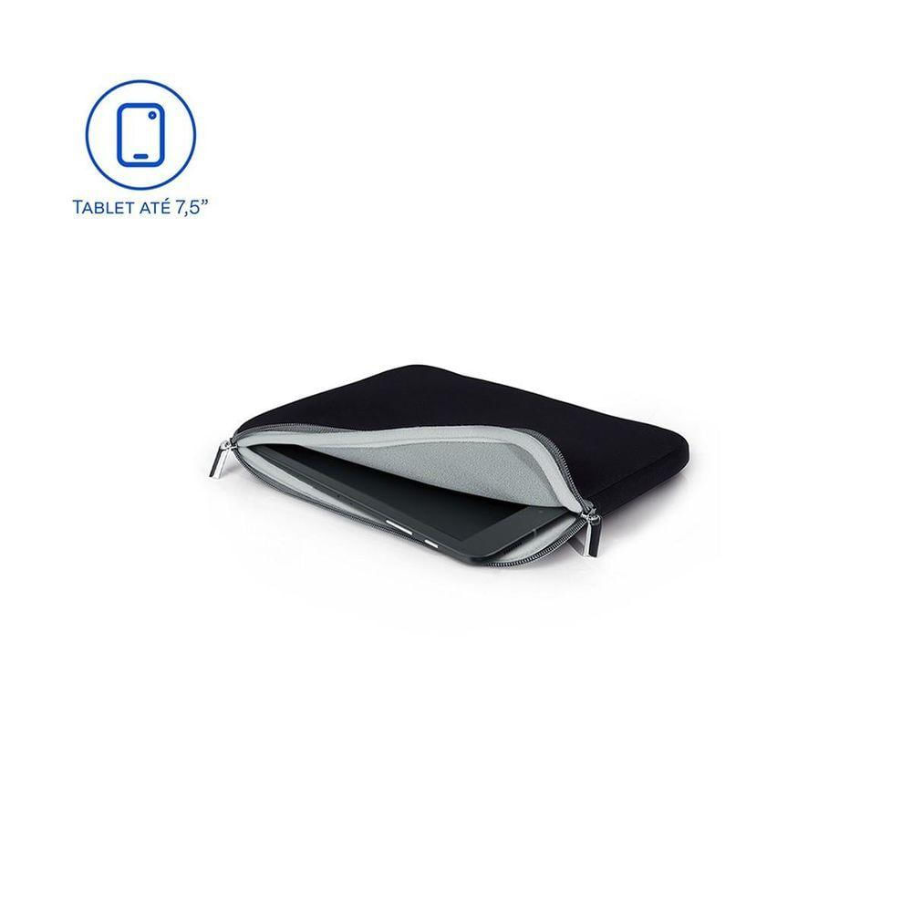 Miniatura Case Neoprene Preta Para Tablet Ate 7.5" - Bo441