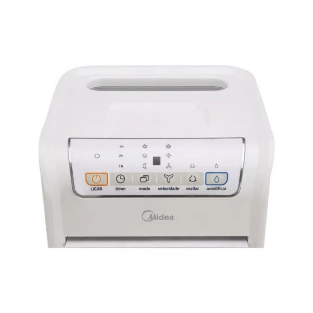 Climatizador de Ar AKAF1 Frio 3 Velocidades Umidifica, Ventila e Purifica Midea Branco - 110V