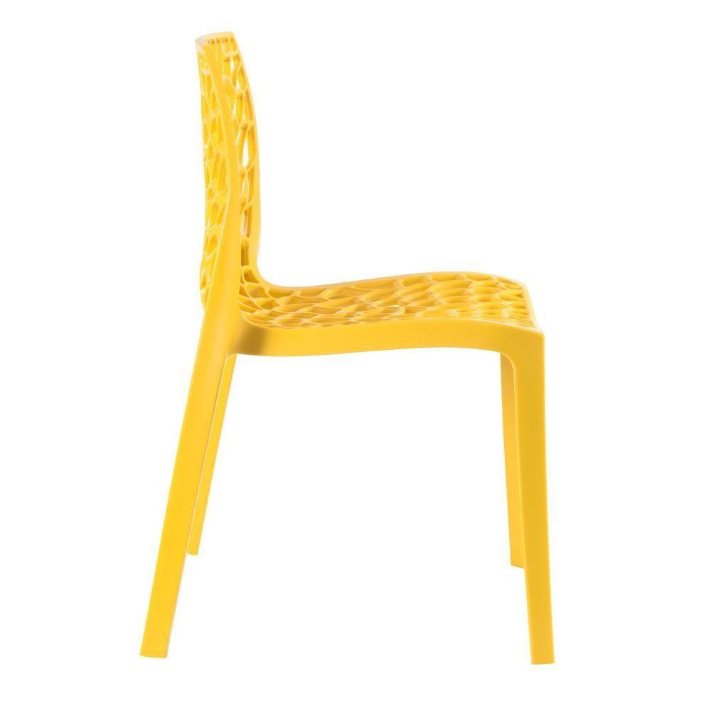 Kit 8 Cadeiras Gruvyer Amarelo