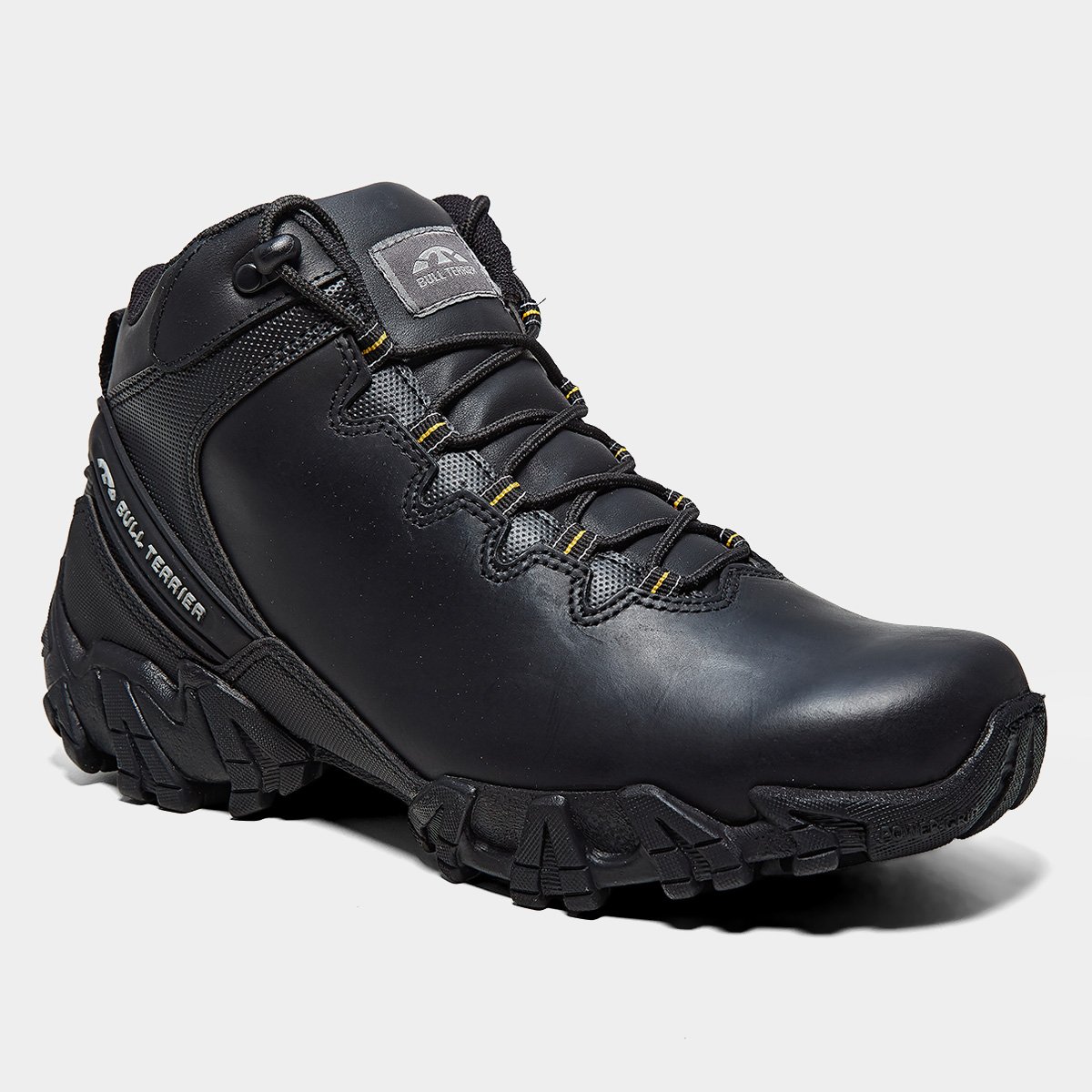 Miniatura Bota Couro Bull Terrier Dakar Masculina Preto - 43