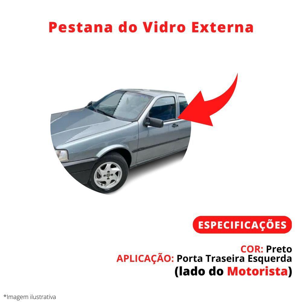 Miniatura Borracha Pestana Externa Traseira Direito Tipo 93 A 97