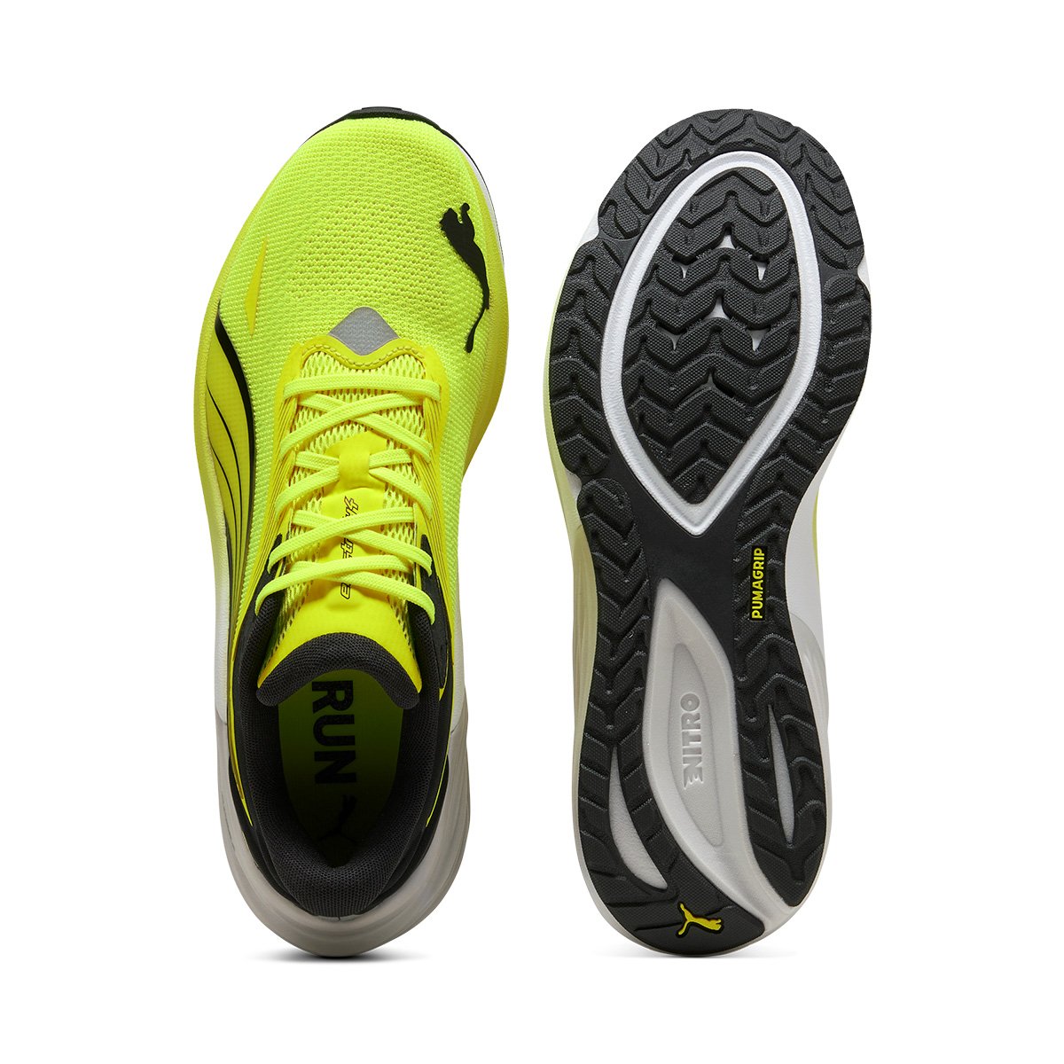 Miniatura Tênis Puma Electrify Nitro 4 Masculino Amarelo - 39