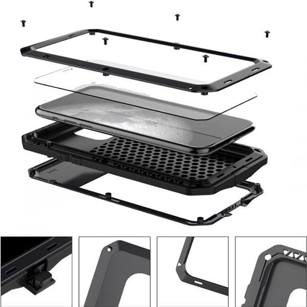 Miniatura Capa Capinha Iphone Se 2020 Tela 4.7 Anti Shock Parafusada