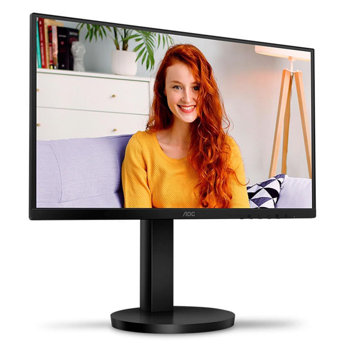 Miniatura Monitor Aoc 21,5 Led Full Hd 22B3Hmf Hdmi Vga Ajuste Altura