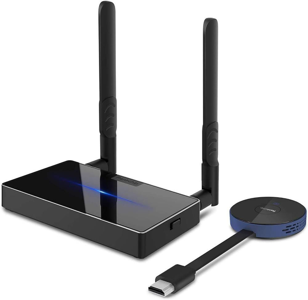 Miniatura Transmissor De Video Hdmi Wireless Sem Fio 4K 30 Metros 5Ghz
