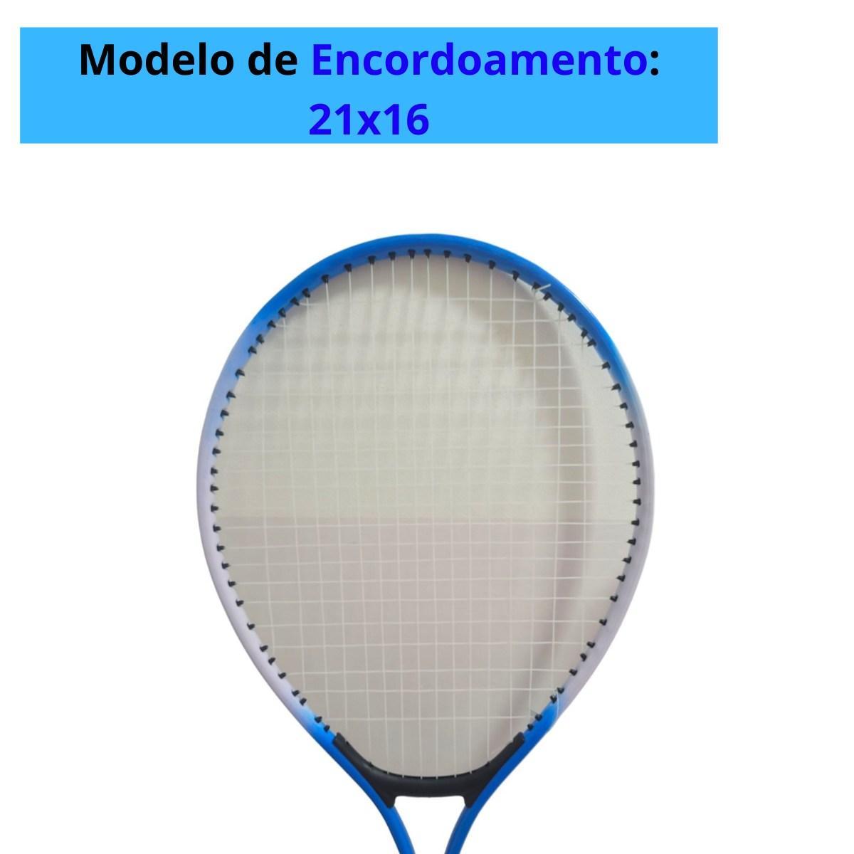 Raquete Para Tênis De Quadra Com Bolsa De Transporte Ys27689