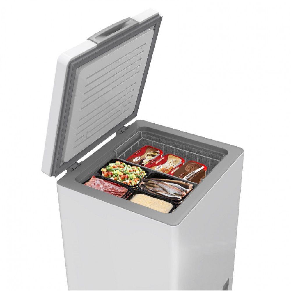 Miniatura Freezer Horizontal Midea 100 Litros 1 Porta Cfa10b1 Branco 110v