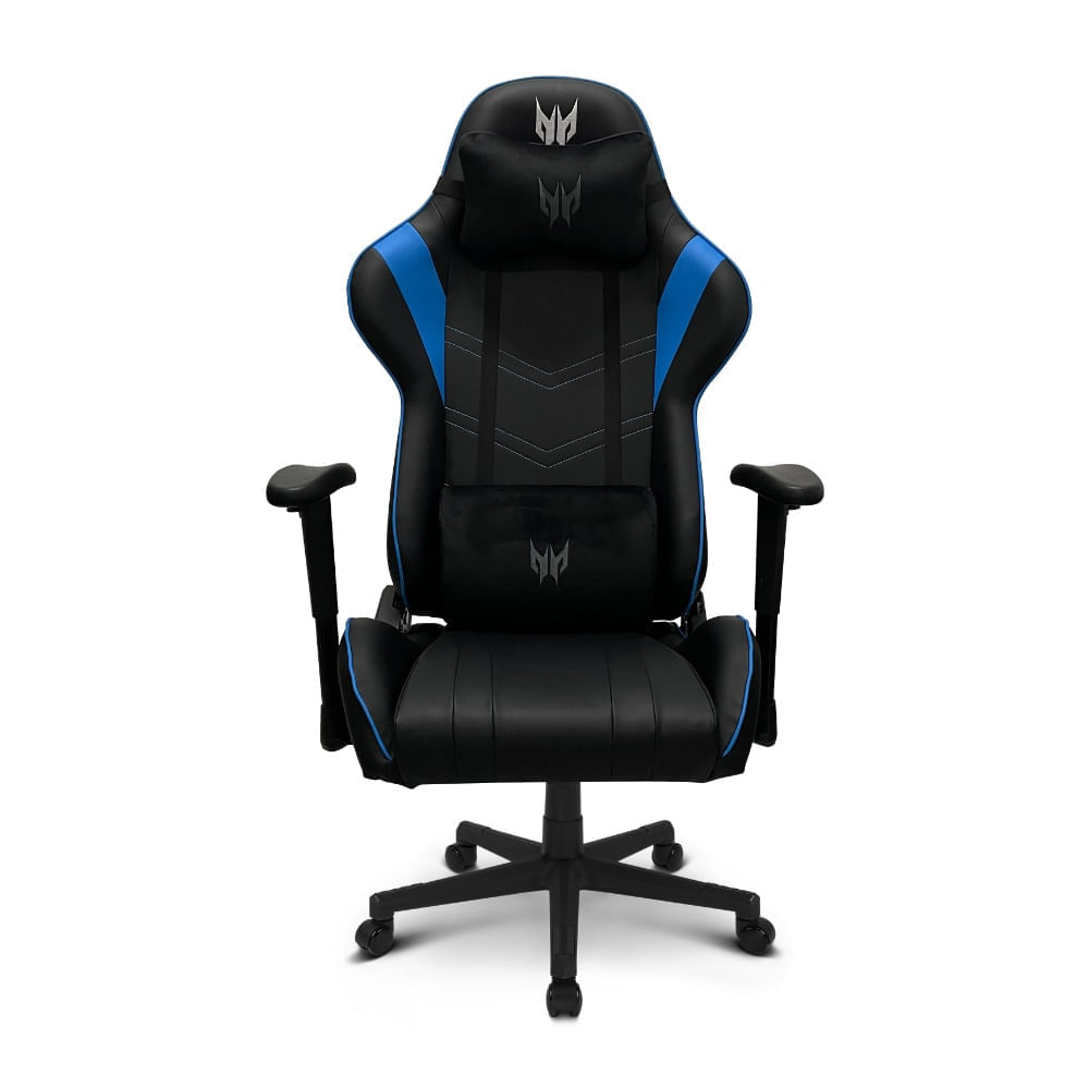 Miniatura Cadeira Gamer Predator reclinável com acabamento premium e espuma de alta de densidade