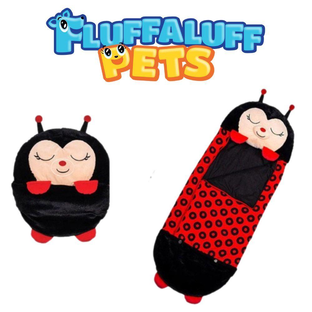 Saco De Dormir Joaninha + Fronha Coelho Fluffaluff Pets