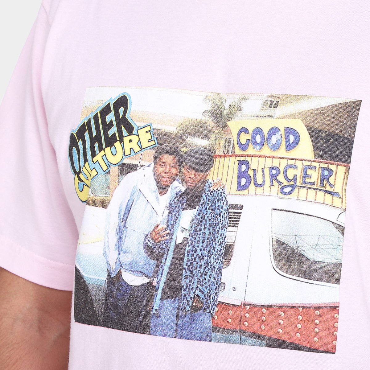Miniatura Camiseta Other Culture Good Burger Rosa - G