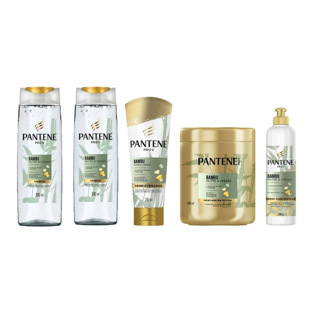 Miniatura Kit Pantene Bambu 2Sh 200Ml+Cond 150Ml+Masc 600Ml+Creme 240G