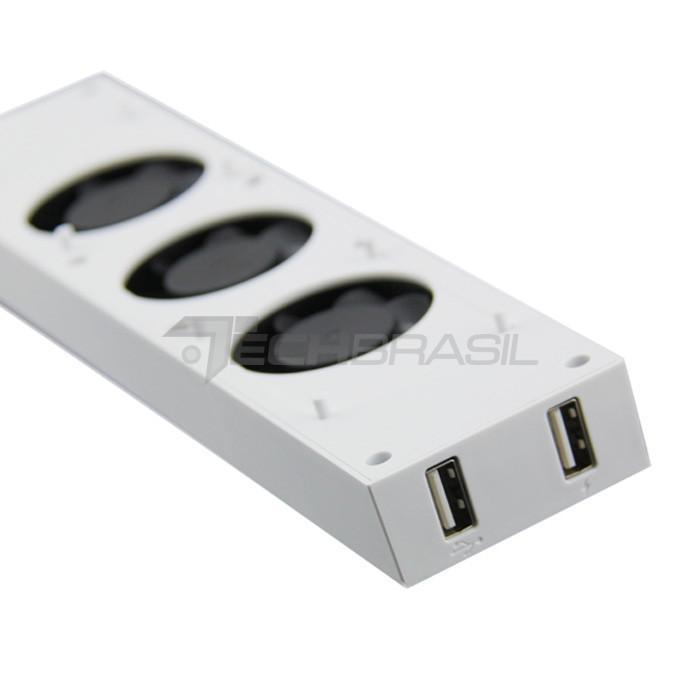 Cooler Hub Usb Xbox One Slim Exautor De Calor Refrigeração