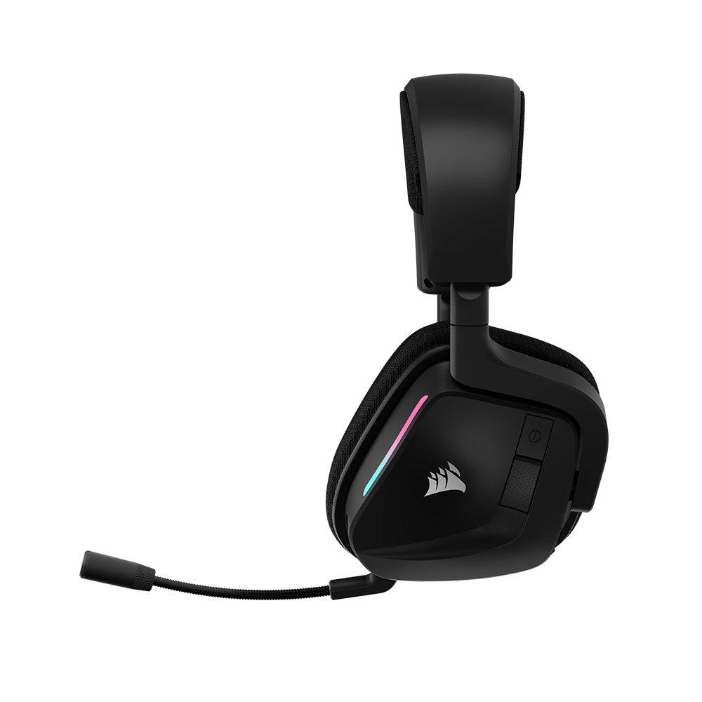 Miniatura Headset Gamer Sem Fio Corsair Void Wireless V2, RGB, Bluetooth, Dolby Atmos, Carbon - CA-9011379-WW
