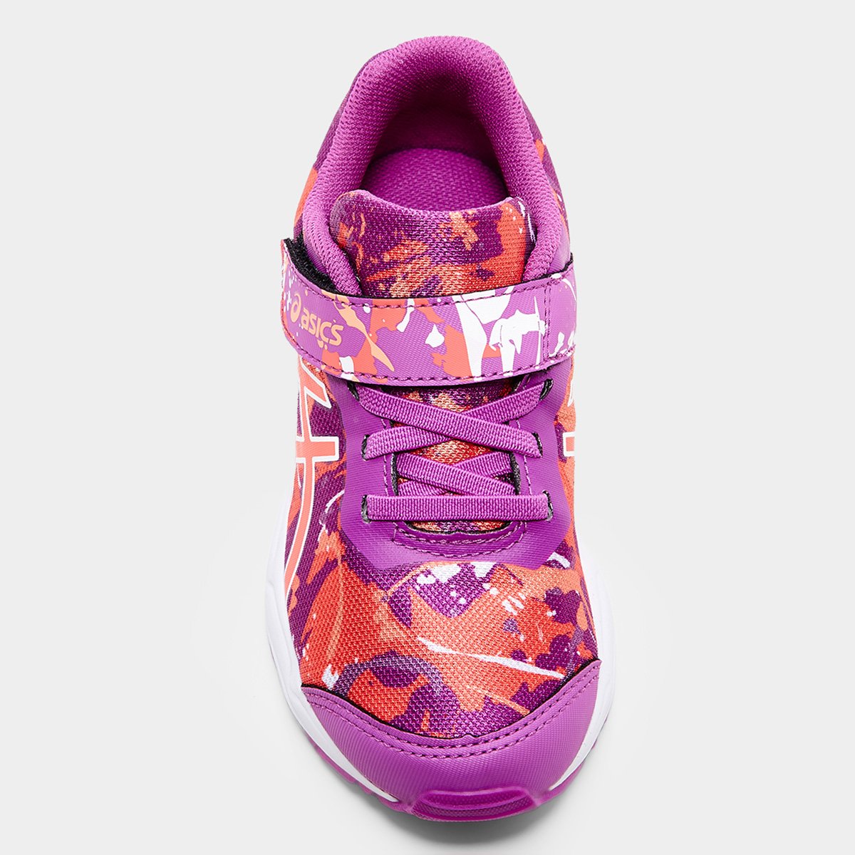 Miniatura Tênis Infantil Asics Fantasy 4 Ps Roxo+Branco - 26