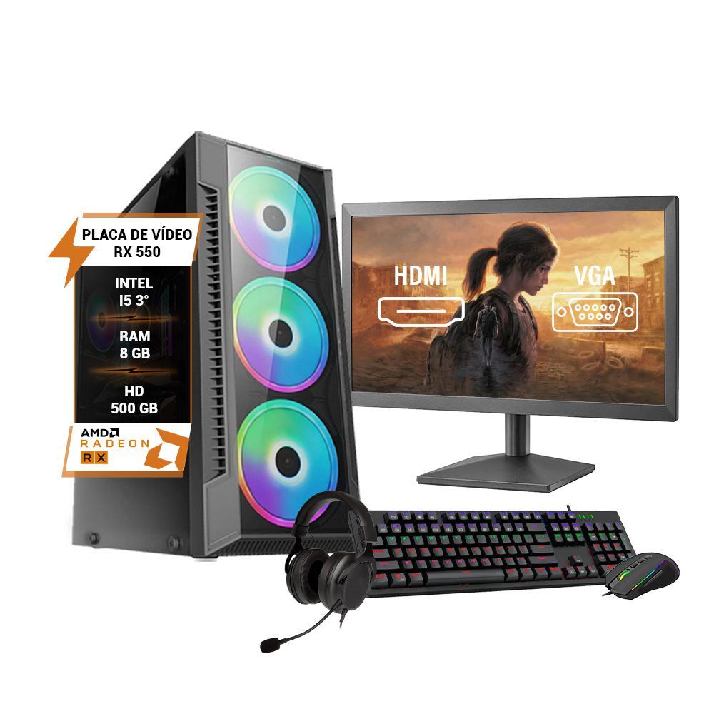 Pc Inter Pc Gamer Completo Core I5 3 Rx… | Shopping do Inter