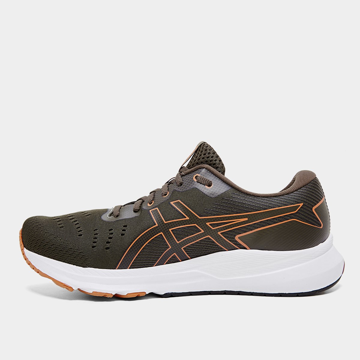 Miniatura Tênis Asics Gel-Shinobi 2 Masculino Marrom+Laranja - 39