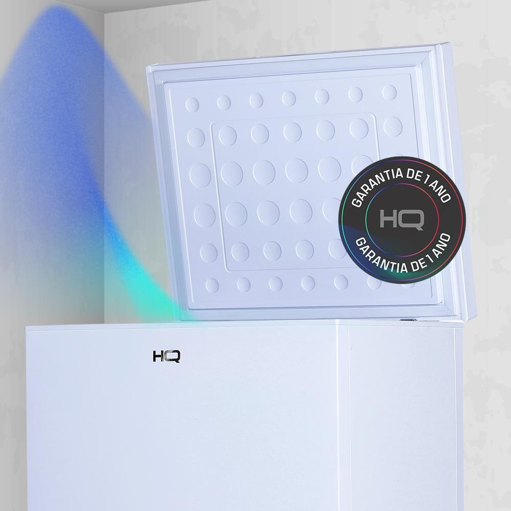 Freezer E Conservador Horizontal HQ 160 Litros Branco HQ-160CFH 110V