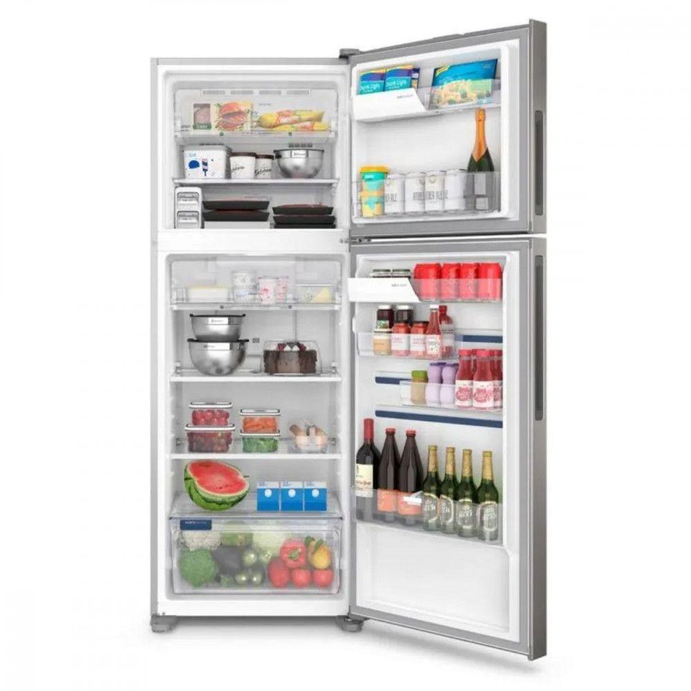 Miniatura Geladeira Electrolux Frost Free Inverter 480L Inox Bivolt