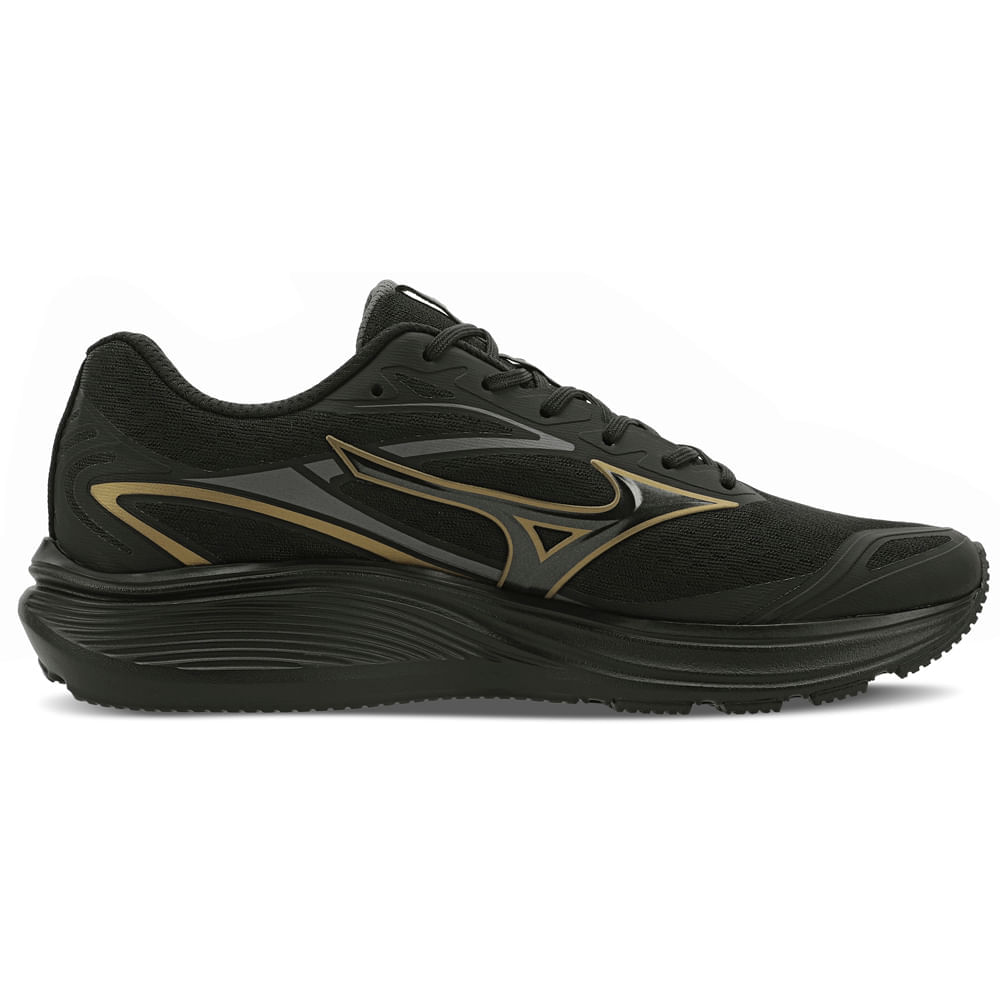 Miniatura Tênis de Corrida Masculino Mizuno Atlantis 2 Preto - 41