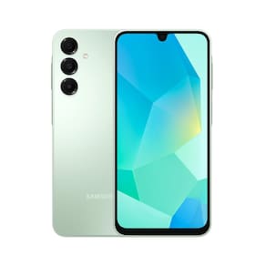 Miniatura Smartphone Samsung Galaxy A16 Verde Claro, 256GB, 8GB RAM, Câmera de até 50MP, Tela 6.7", NFC, IP54, Bateria 5000 mAh e Processador Helio G99