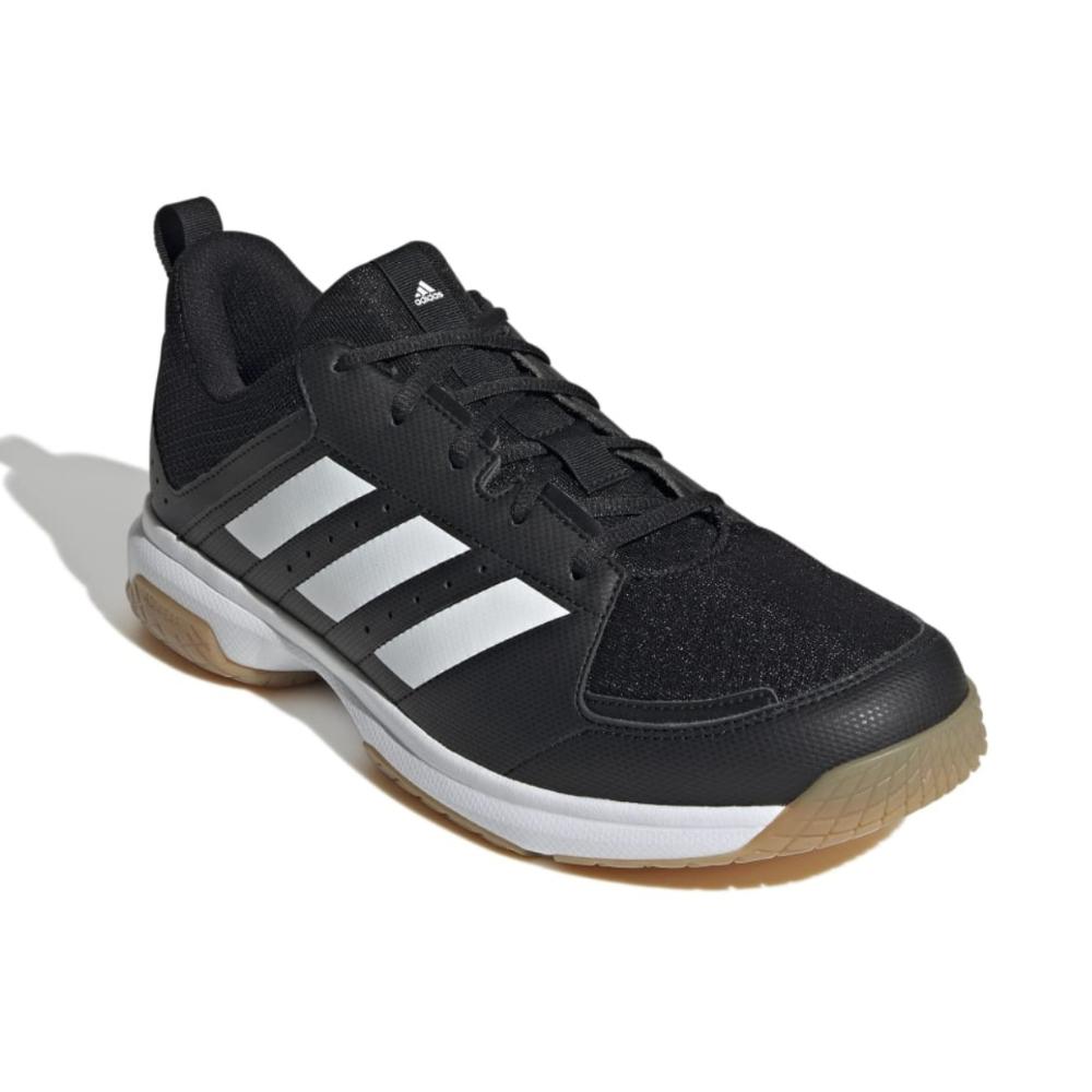 Tênis Adidas Indoor Ligra 7 Masculino PRETO/BRANCO - 38