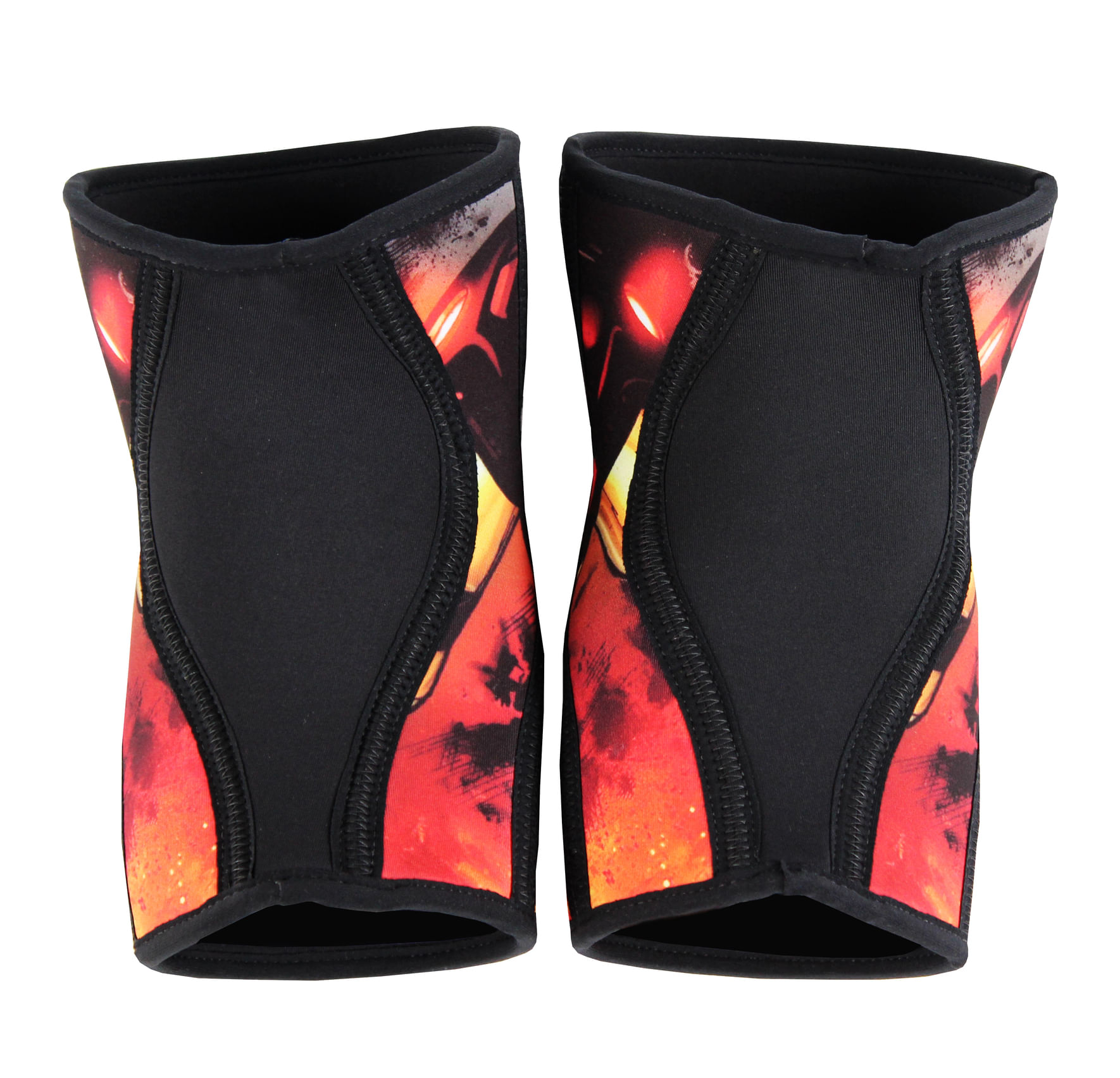 Miniatura Joelheira Crossfit homem ferro neoprene tamanho g
