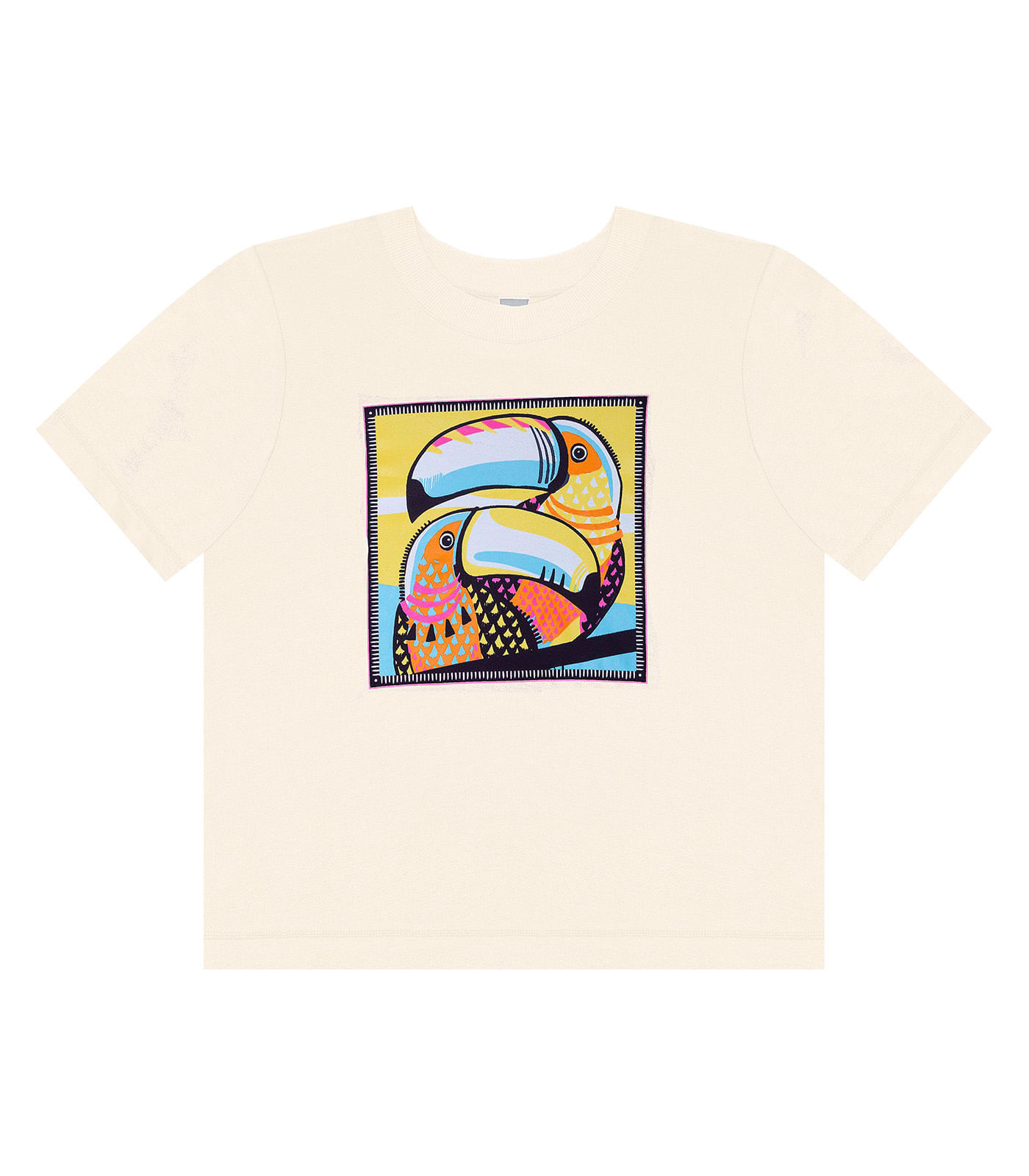 Miniatura Camiseta Feminina Rovitex Bege G