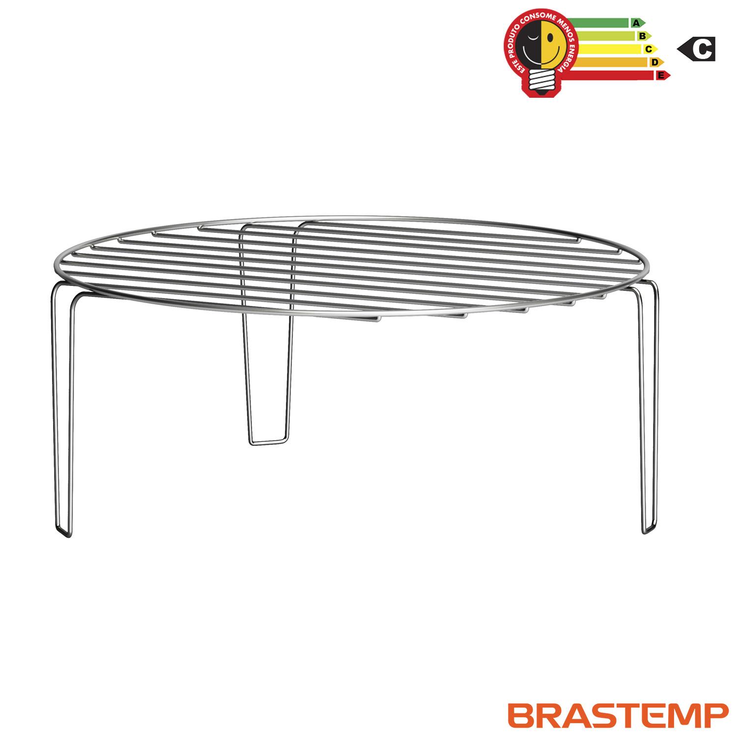Miniatura Micro-ondas de Embutir Brastemp com 40 Litros de Capacidade e Grill Inox - BMO40AR 220