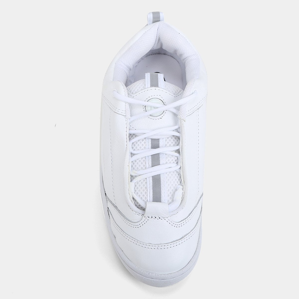 Miniatura Tenis Qix Contest Couro Masculino Branco - 37