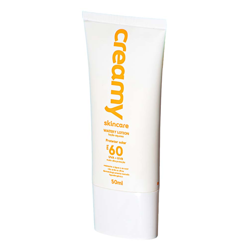 Miniatura Protetor Solar Facial Creamy - Watery Lotion FPS60 50ml